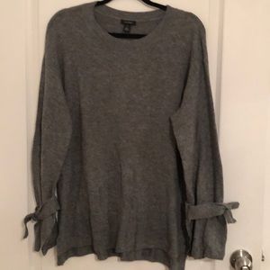 Halogen tie sleeve sweater